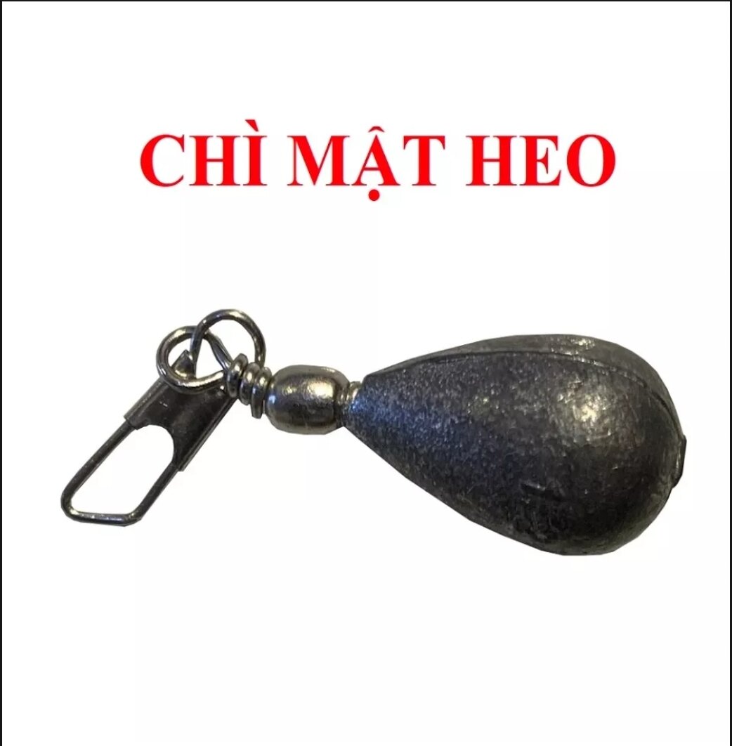 Chì Mật Heo dùng câu cá