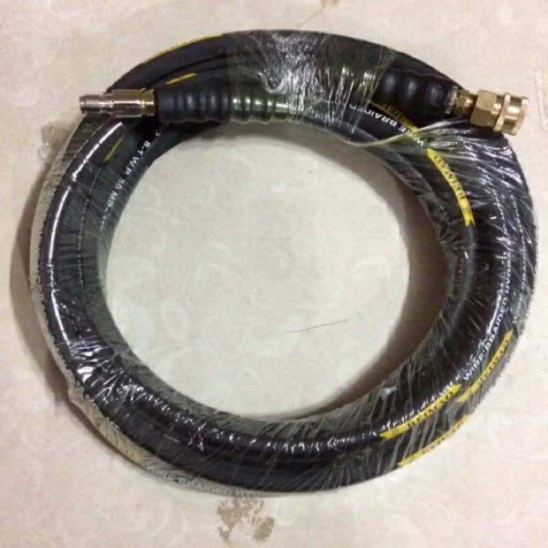 Super Pressure Steel Car Wash Hose + 3/8 (17mm) Quick Connector - for Use with High Pressure Car Washers Giá 380,000 Đồng*Miễn phí vận chuyển