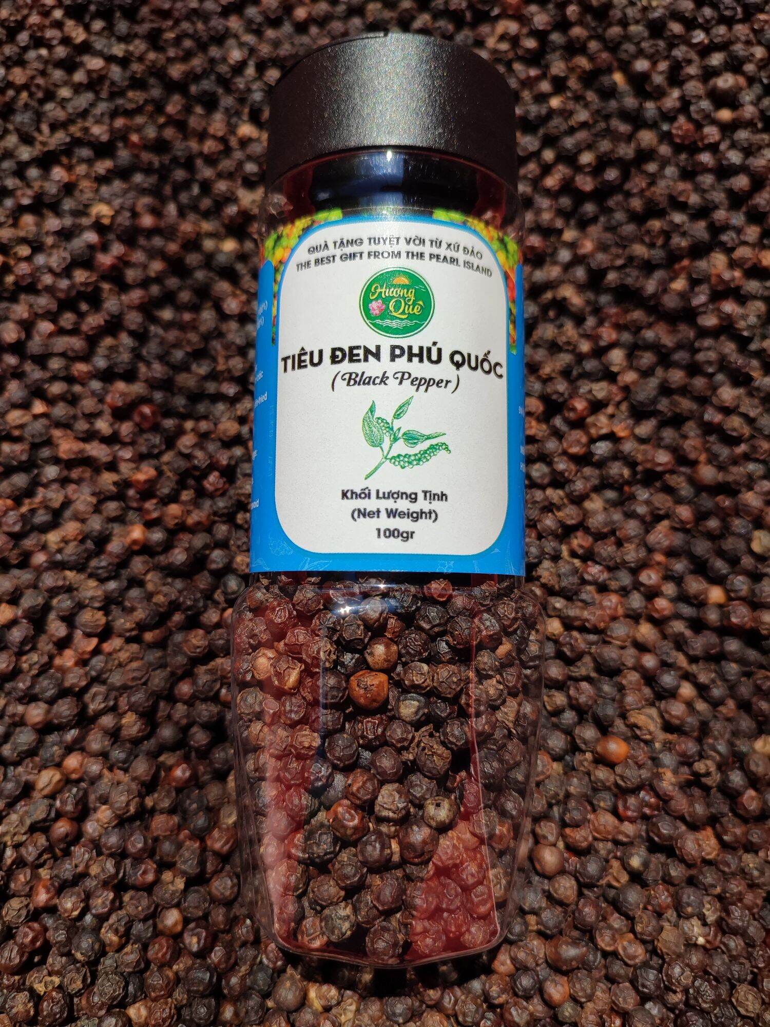 Tiêu đen phú quốc 100g hũ nhựa