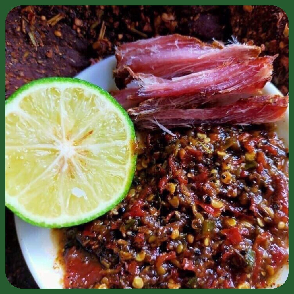 Chẩm Chéo Tây Bắc, Muối Chấm Siêu Ngon, Thơm