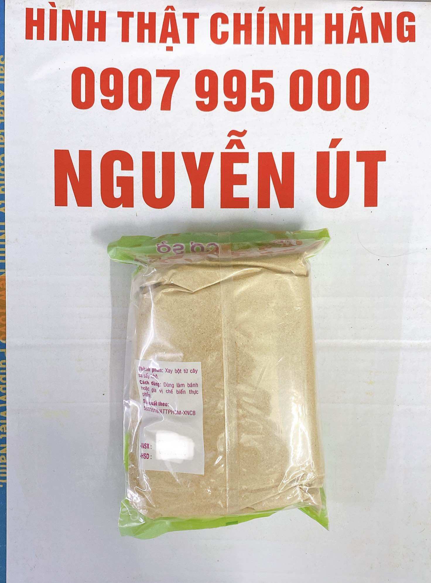 Bột sả kim nga 500g