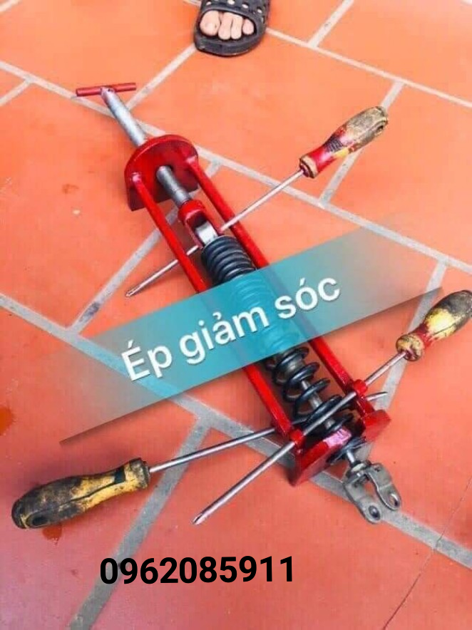 Vam ép giảm sóc sau xe số xe ga