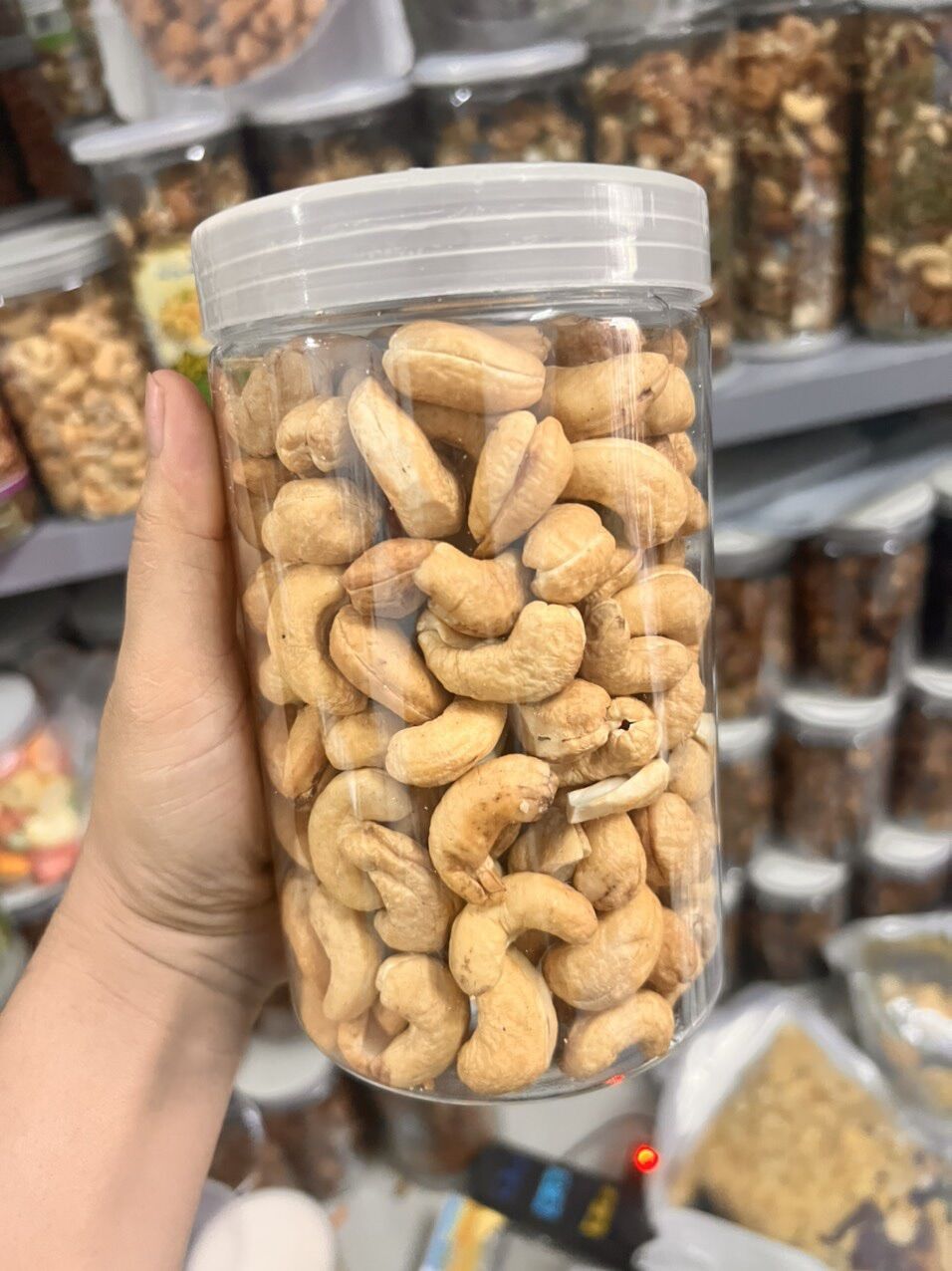 500gr Hạt Điều Nguyên Hạt Không rang muối