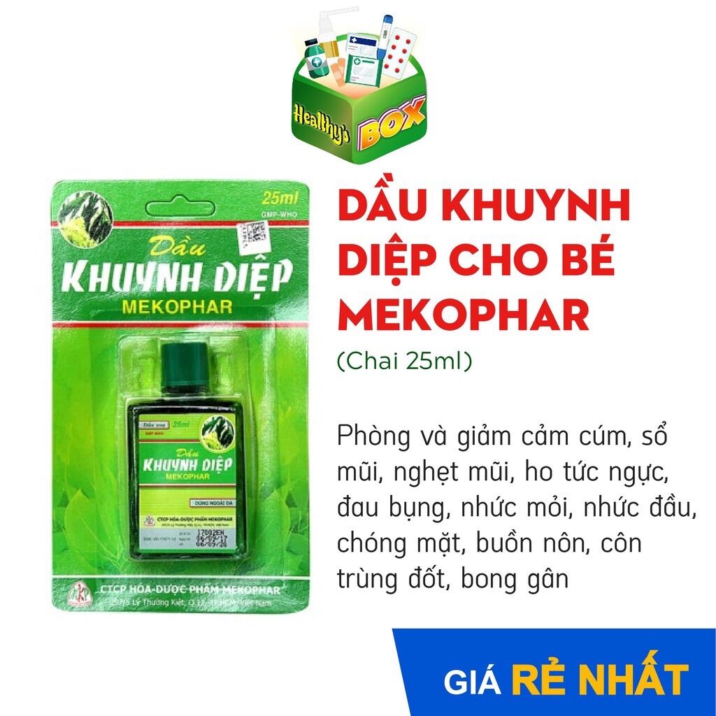 Dầu Khuynh Diệp Mekophar 25ml