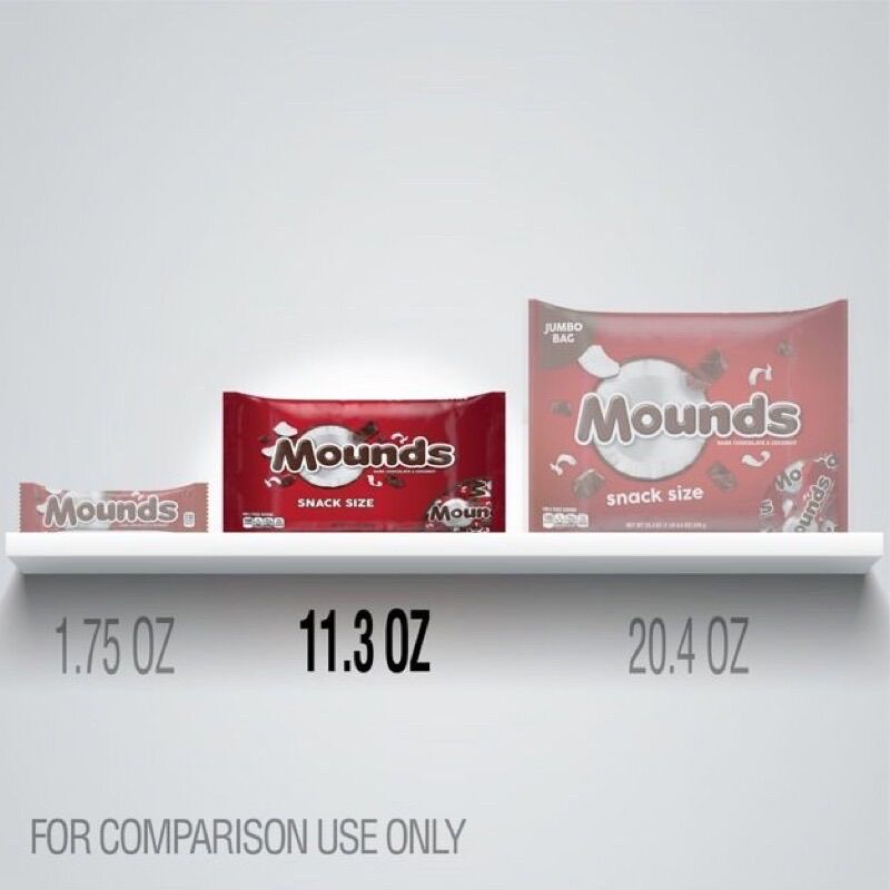 Kẹo socola dừa Mỹ Mounds túi 320g