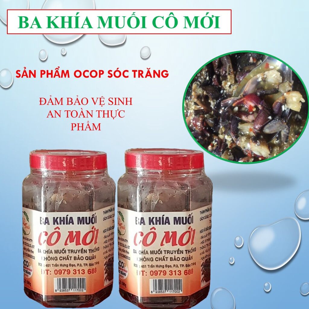 BA KHÍA TRỘN SẴN 500G