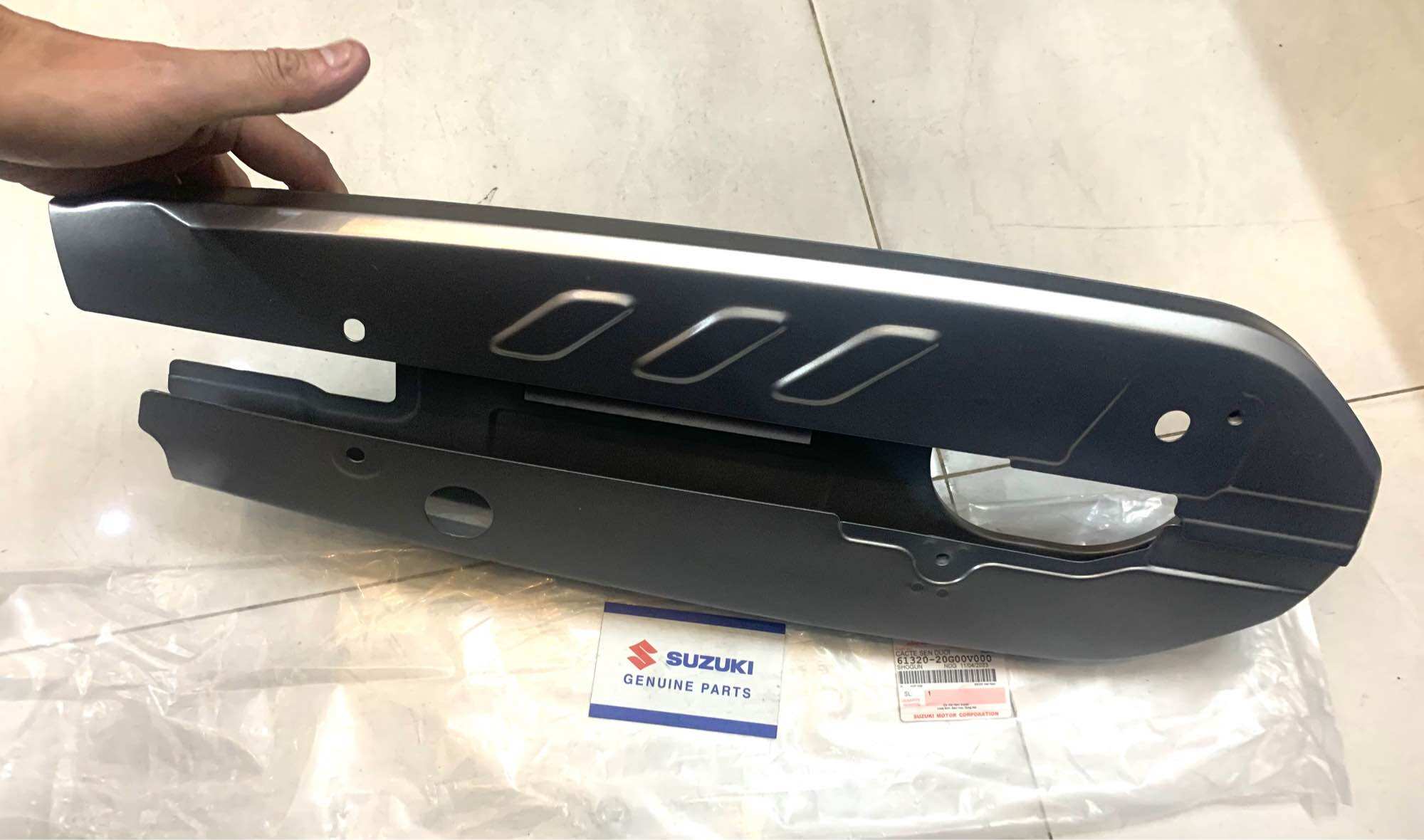 Bộ cacte che sên shogun 125 suzuki chính hãng