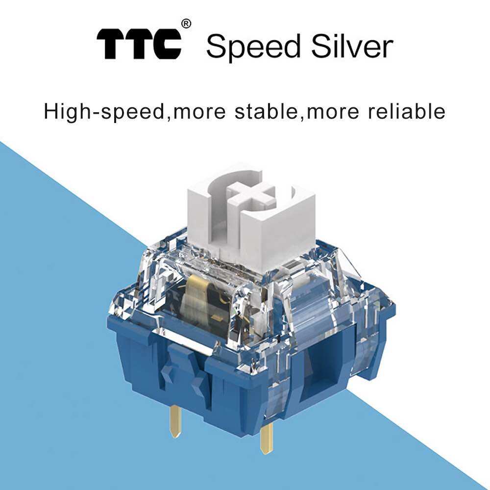 TTC Speed Silver V2 linear switch bàn phím cơ Polabe Store