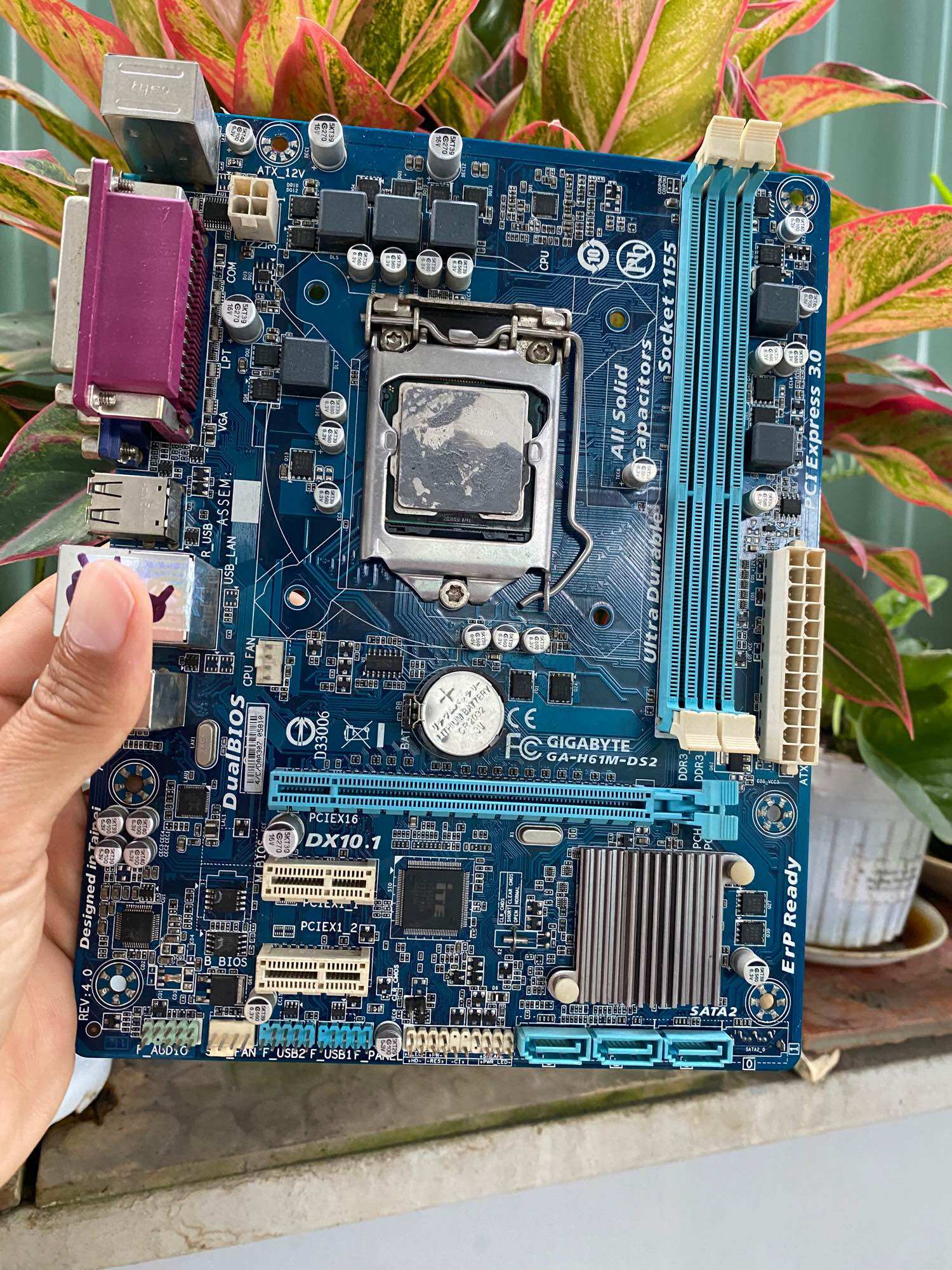 H61 GiGa/ Asuz -I3 3220- kèm fan