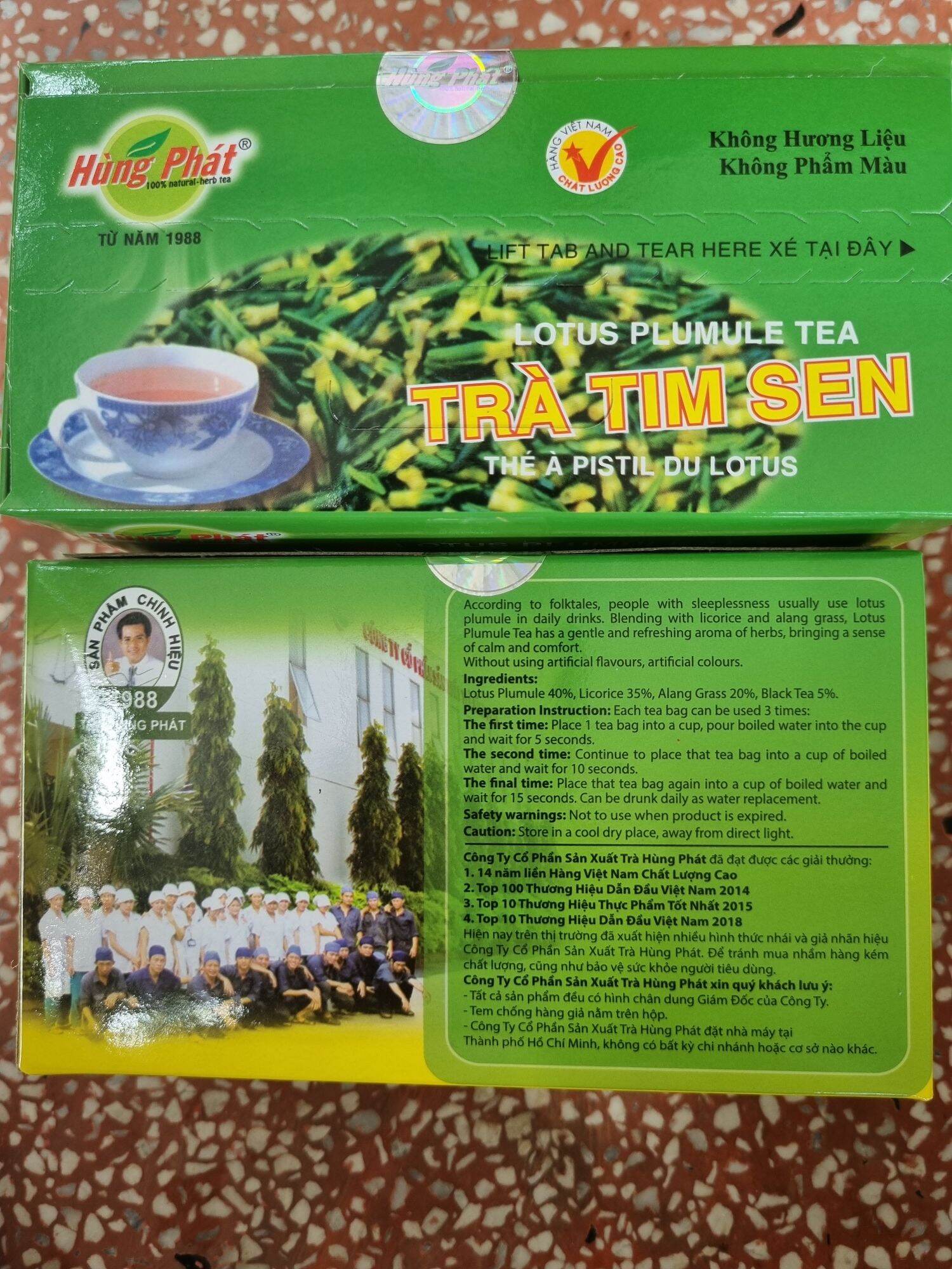 Trà Tim Sen - hiệu hùng phát