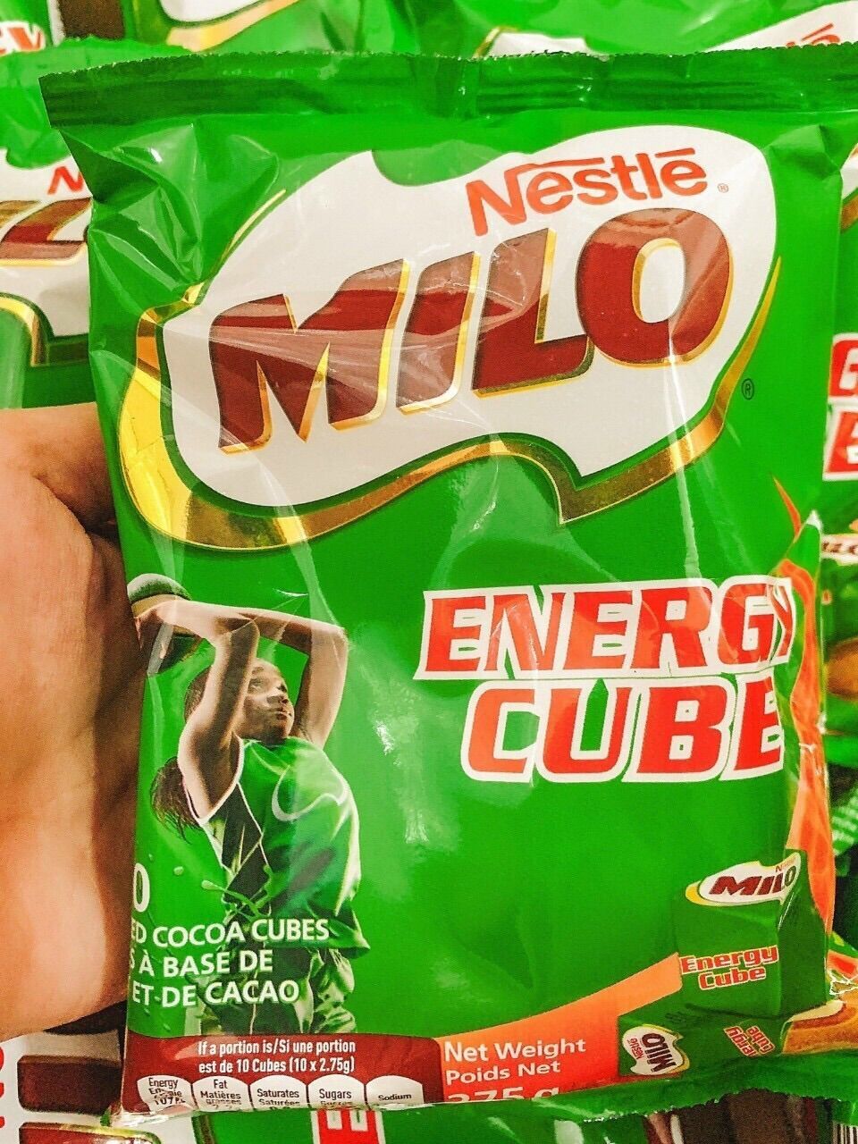 Kẹo Milo Cube Thái Lan 100 Viên (Gói To 275G)