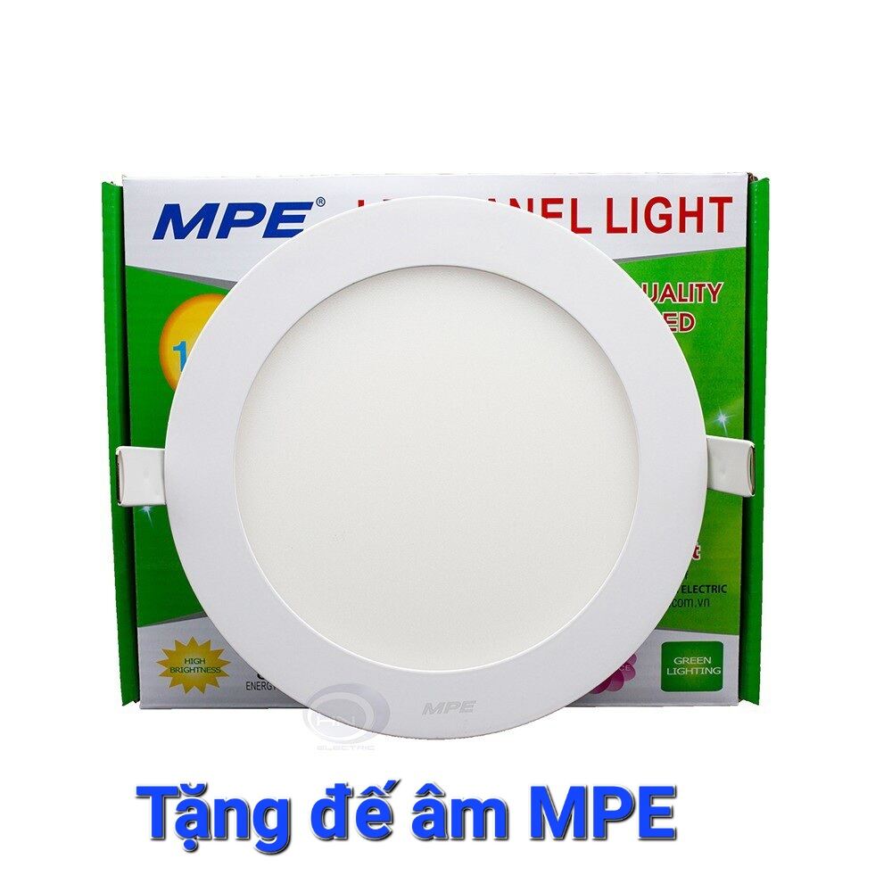 Đèn led âm trần siêu mỏng MPE 6w, 9w, 12w.