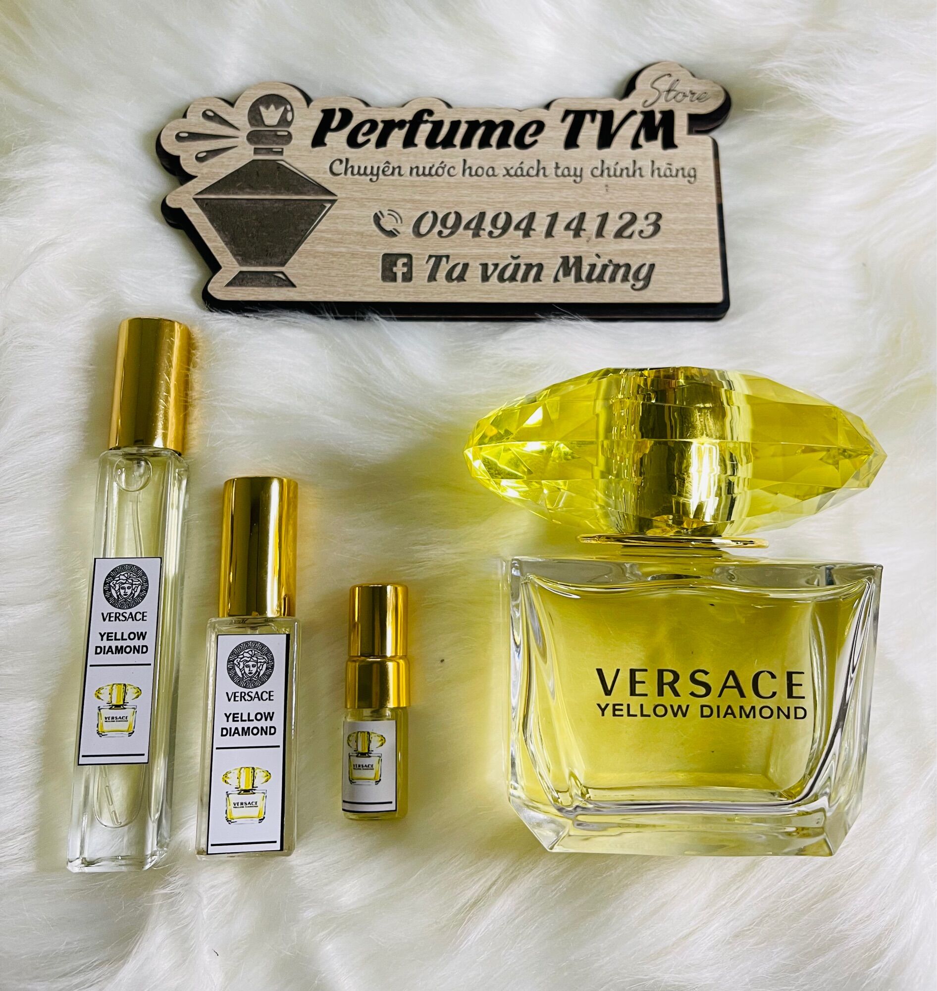 [Cam kết chính hãng] Nước Hoa Versace Yellow Diamond, 90ml