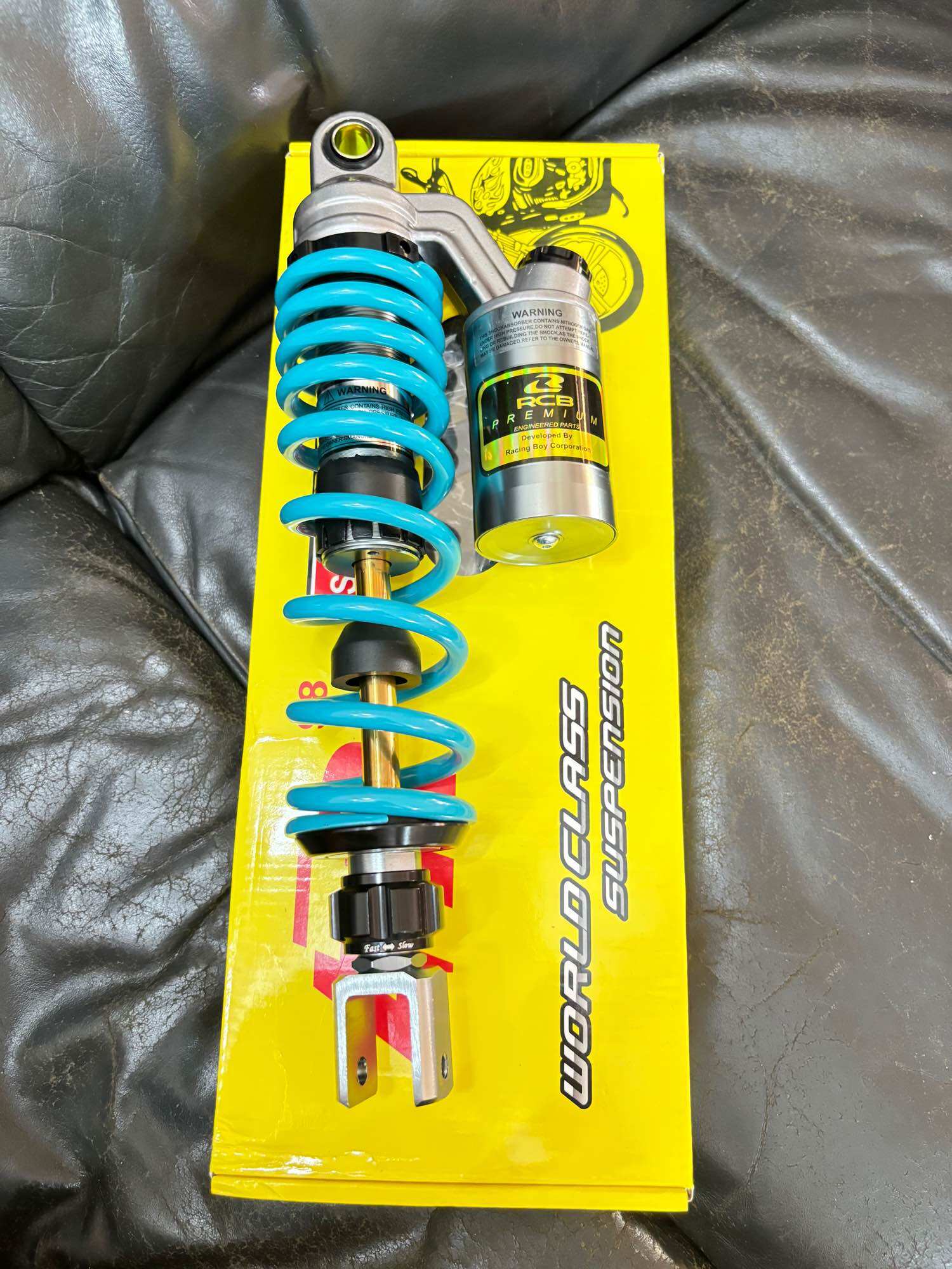 Phuộc OHLINS NITRON RCB bình dầu lắp Vario Mio Sh mode Vision Lead Click