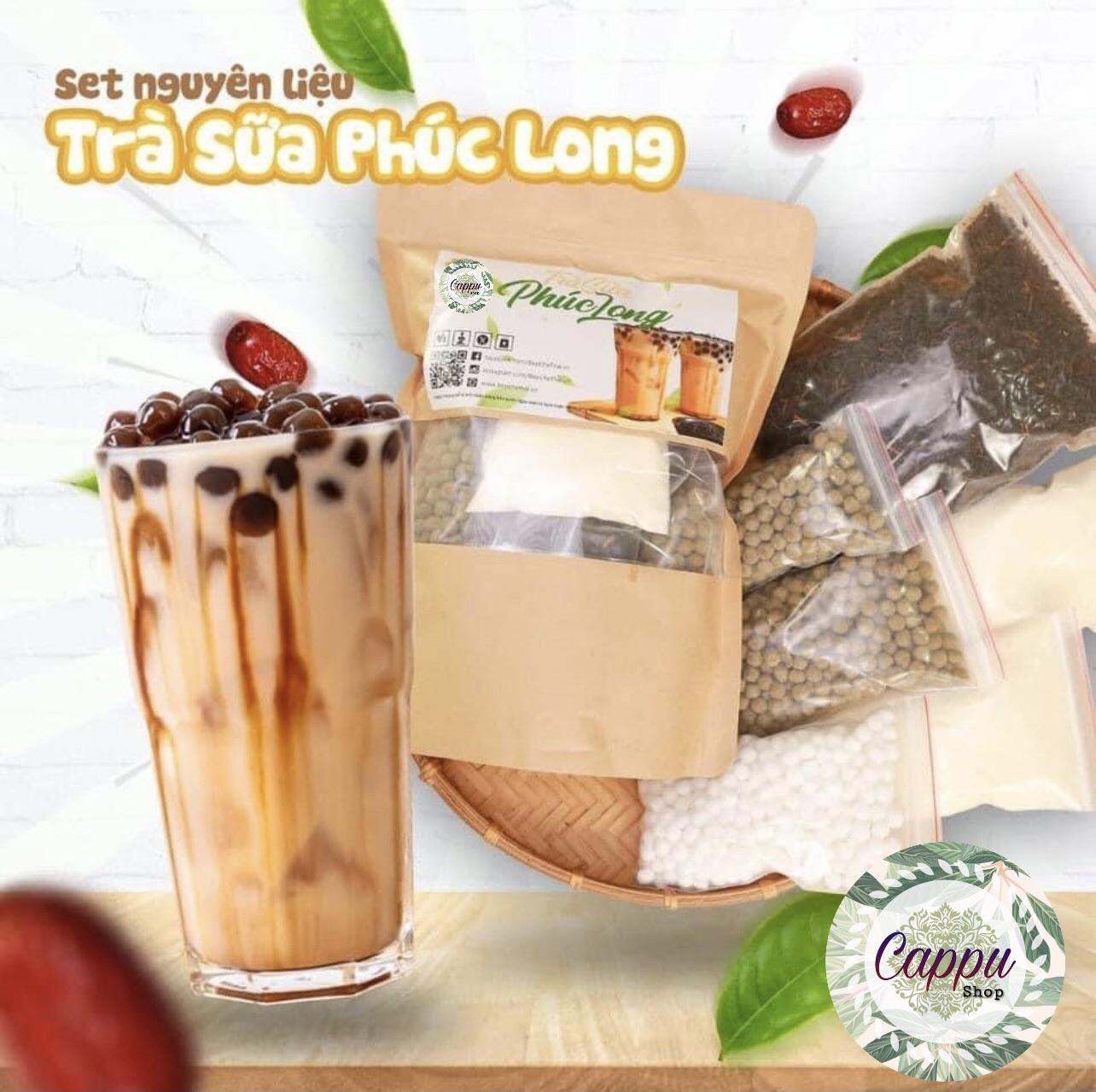 SET TRÀ SỮA PHÚC LONG (nhỏ 1-1,2 lít # 5-7 ly)