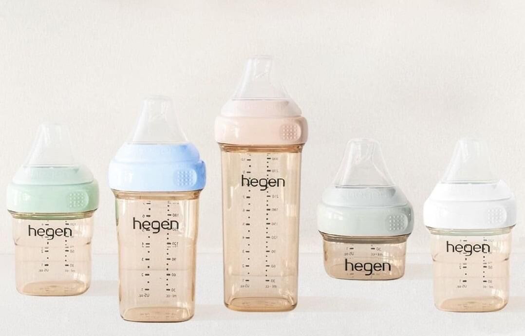 Bộ cổ và nắp bình sữa Hegen chính hãng