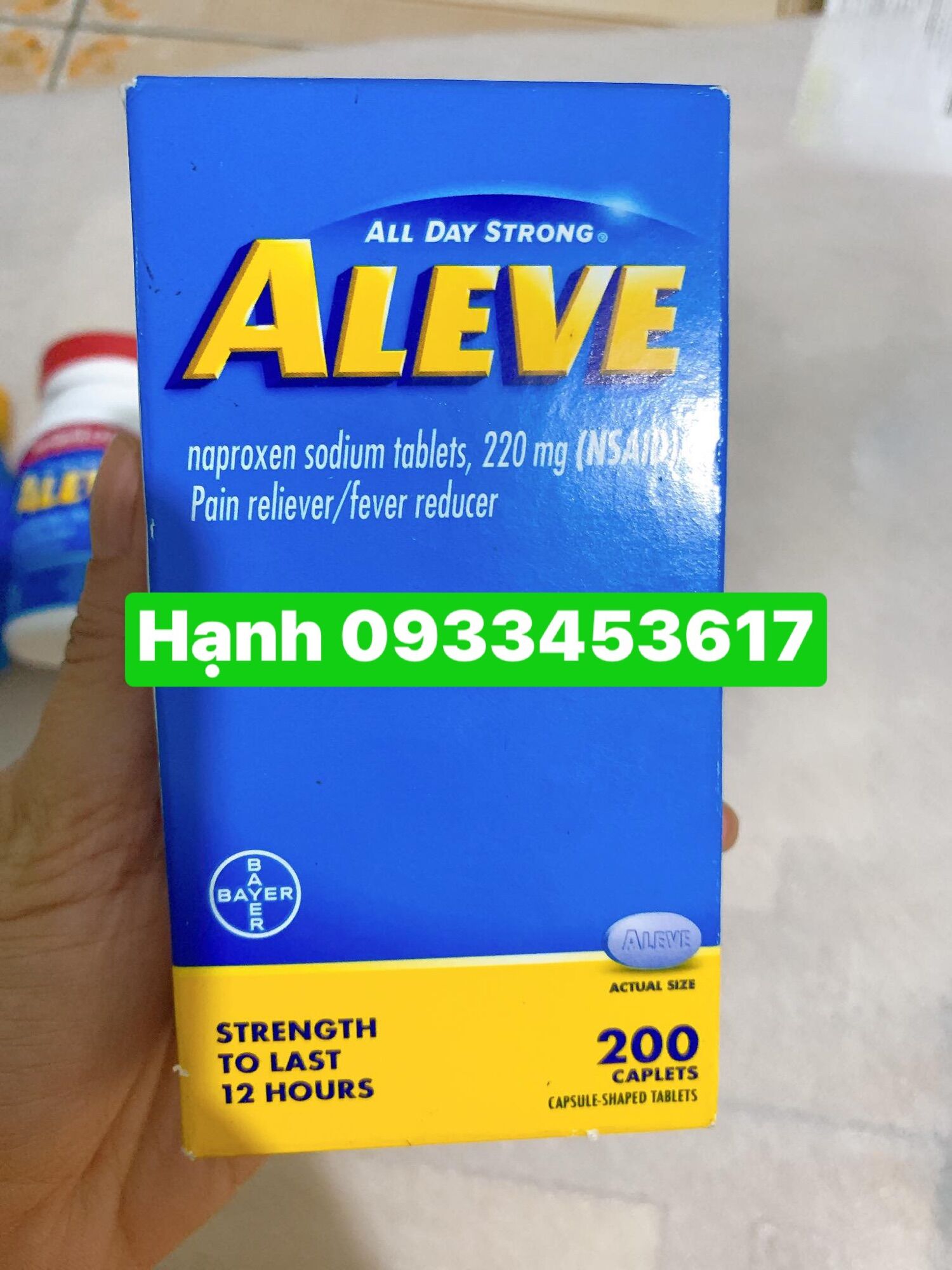 Aleve 200 viên