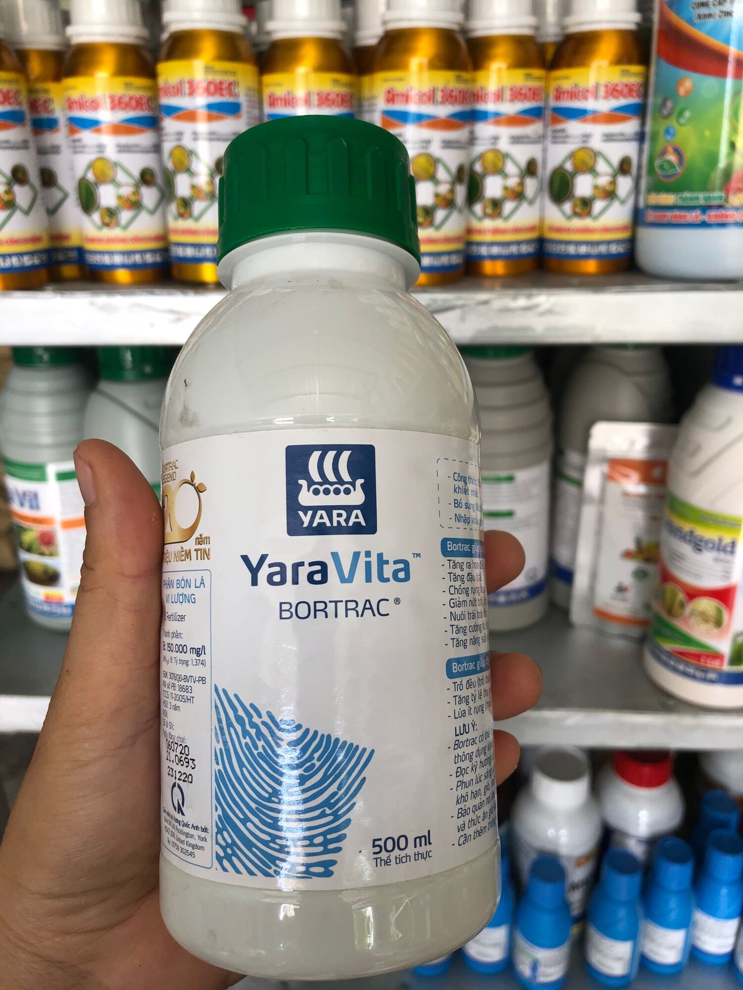 Botrac (Yara)- Kích thích ra hoa, đậu quả (500ml)