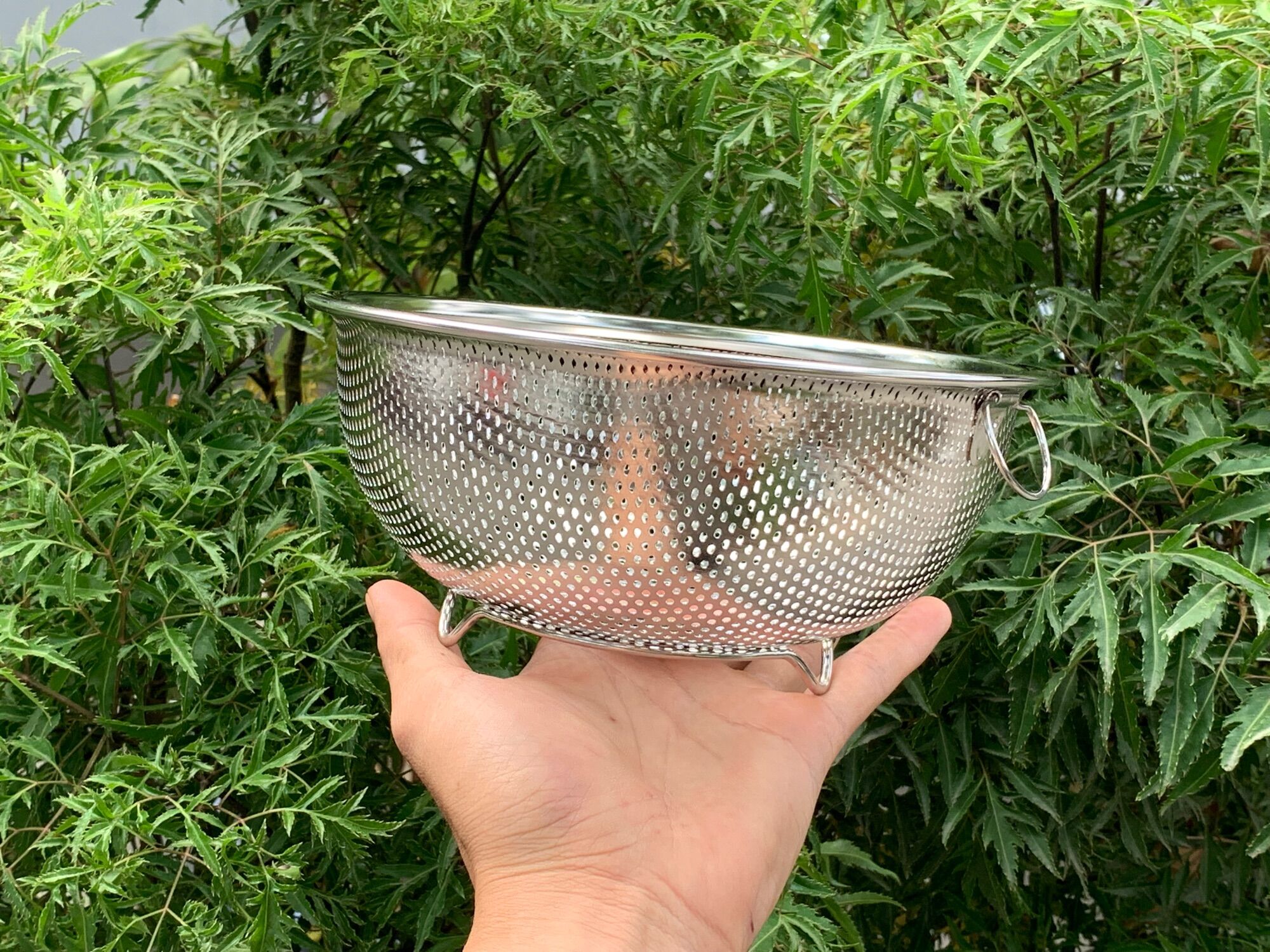 Rổ Inox Đông Nam 18cm inox cao cấp