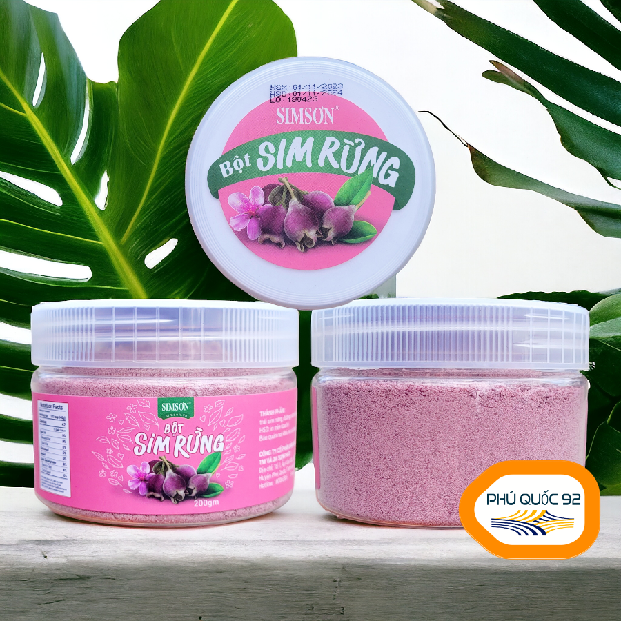 Bột Sim Rừng Phú Quốc hủ 150g