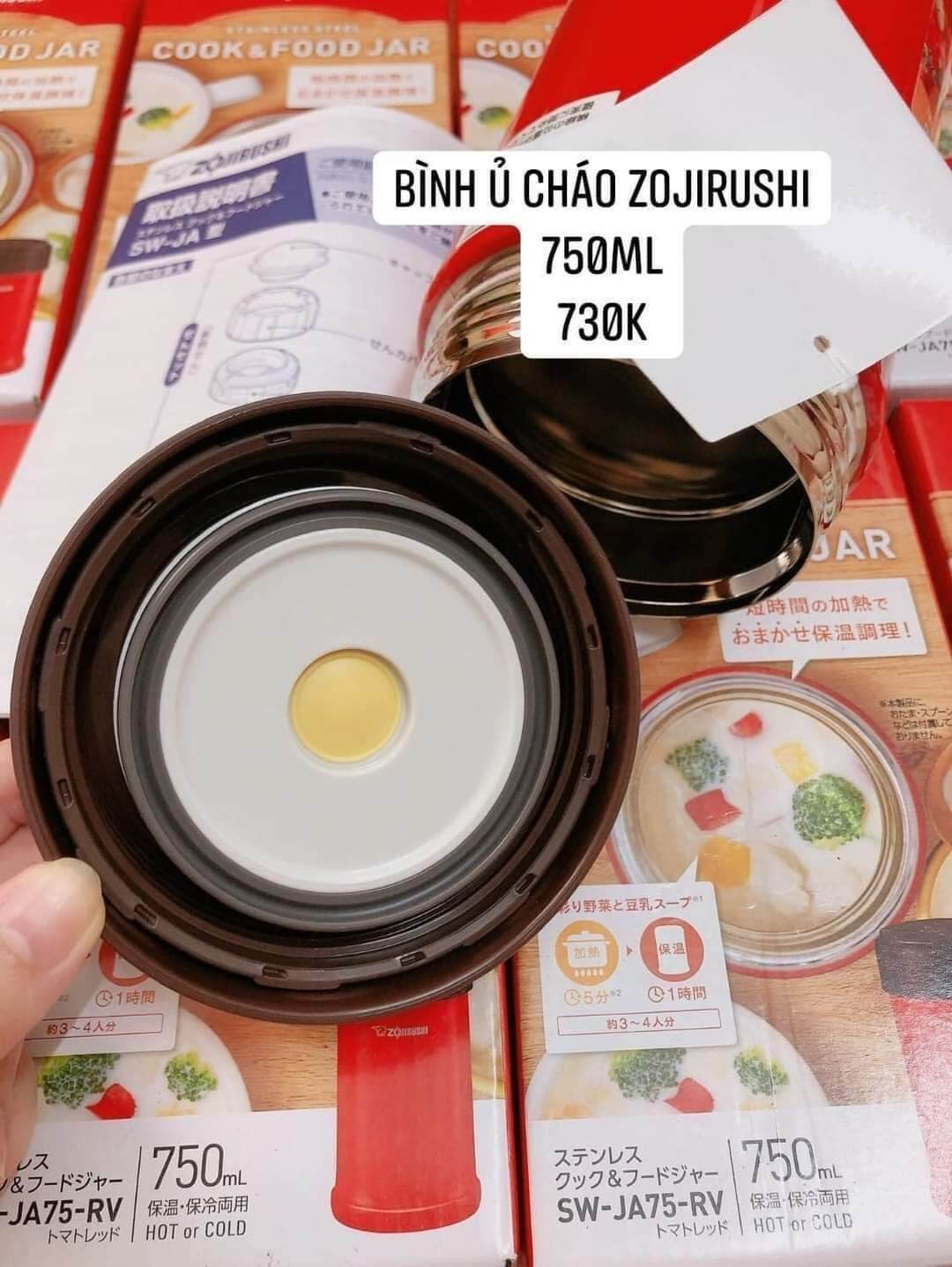 Bình ủ cháo Zorijushi 750ml