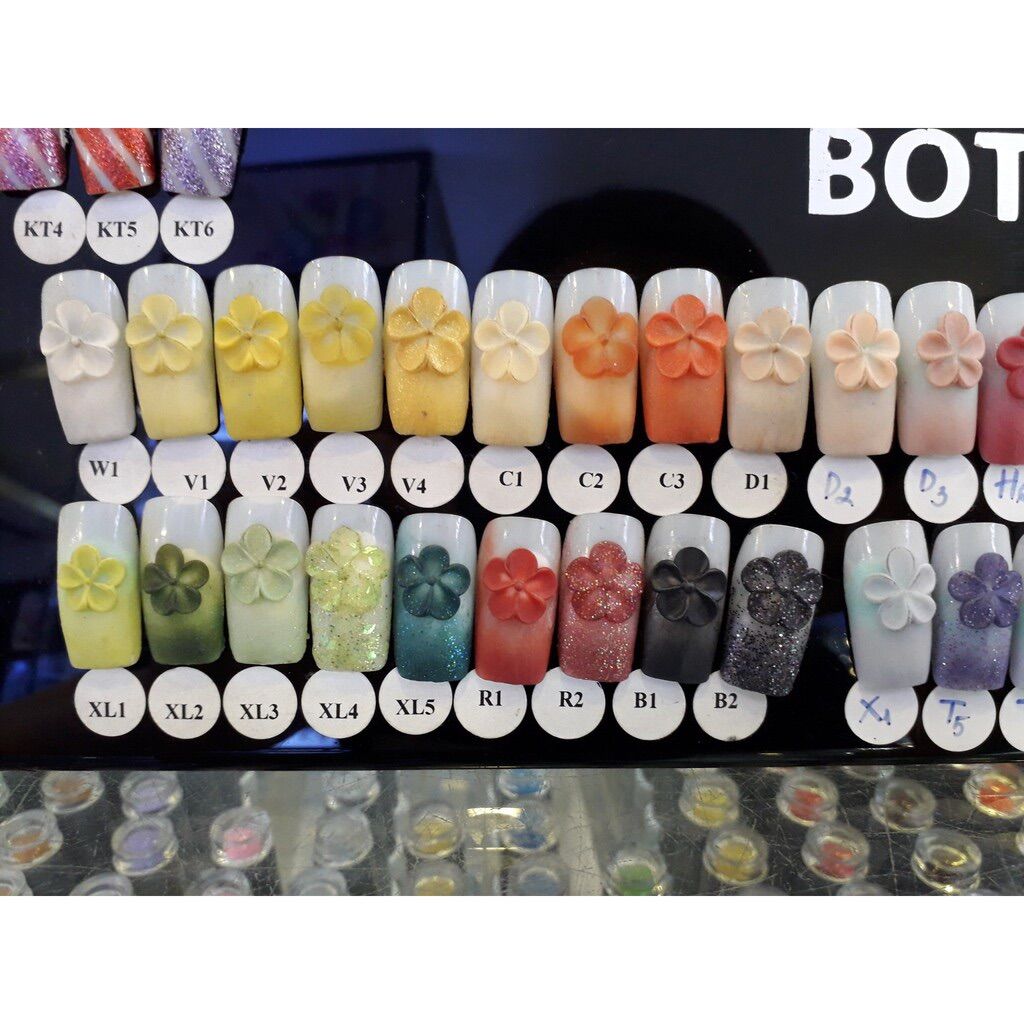 Bột Nổi Fol , Bột Đắp Hoa Nổi [ Khách chọn màu nhắn tin shop ạ]
