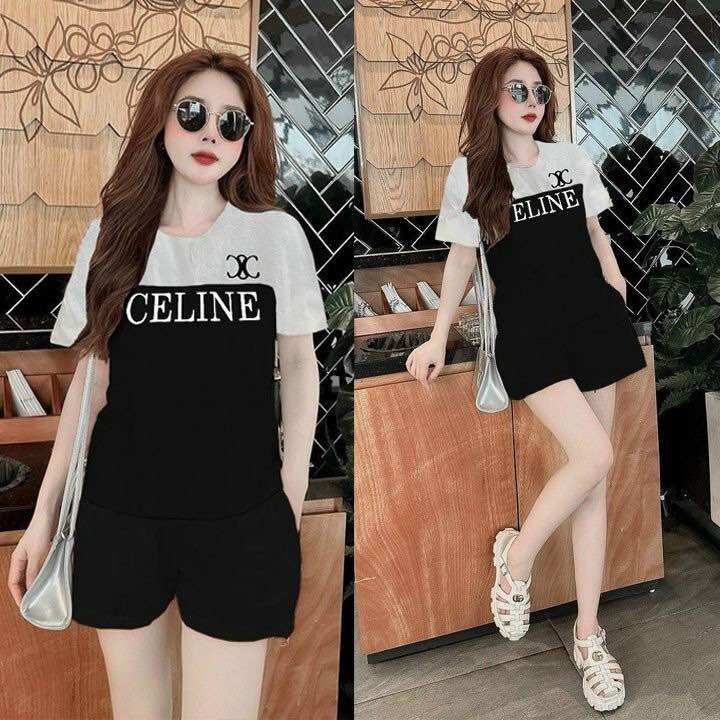 SÉT BỘ SHORT THUN COTTON THÊU CAO CẤP
