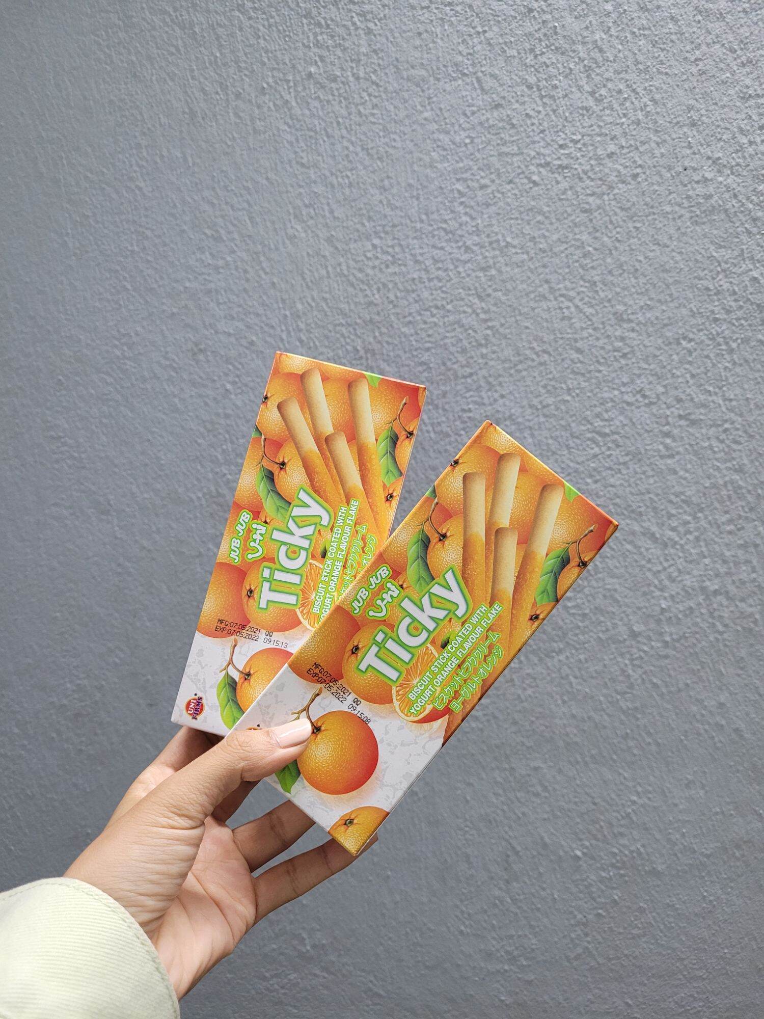 Bánh Que Ticky Thái Lan (3 mùi) - Hộp 20g