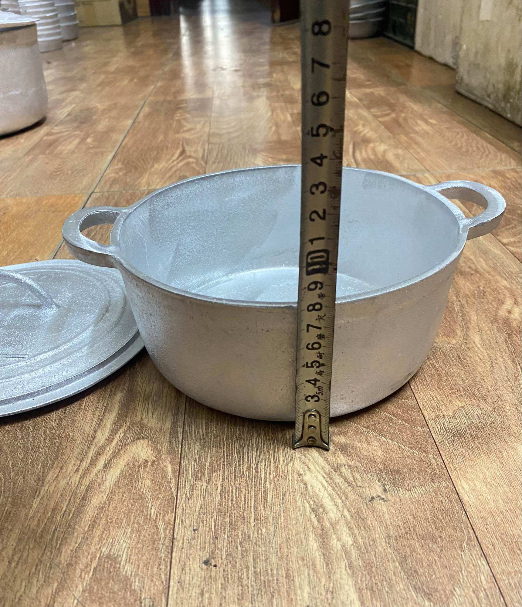 NỒI GANG ĐÚC THỦ CÔNG LÀNG NGHỀ SỐ 6 ( ĐK 19CM )