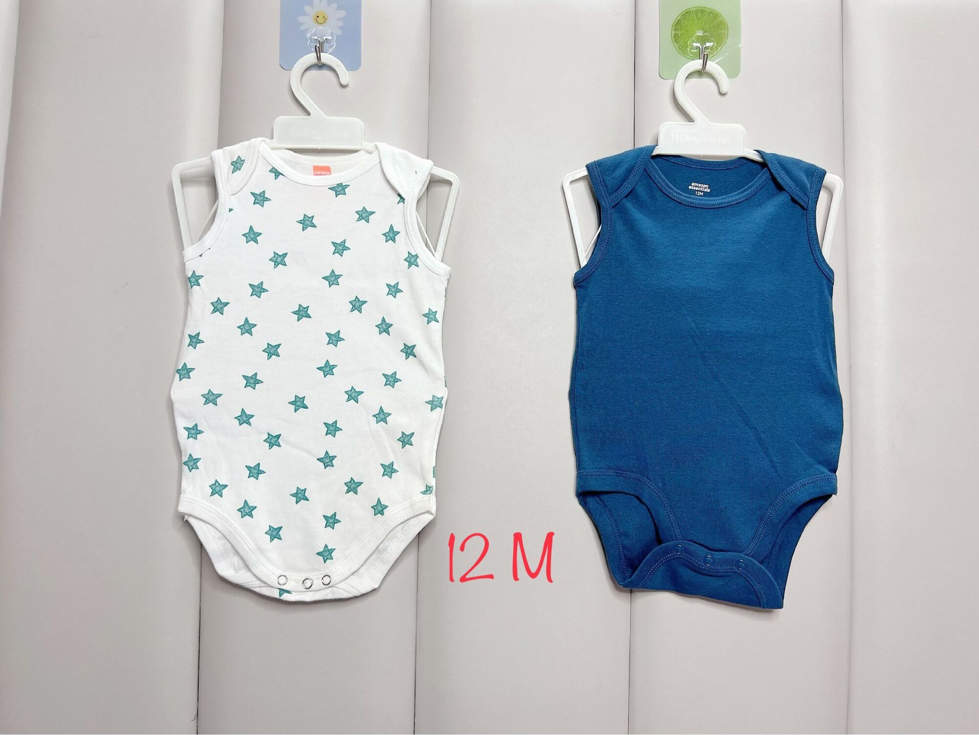 Set 2 Body Suit siêu cưng. Size 12m cho bé từ (8--10kg)