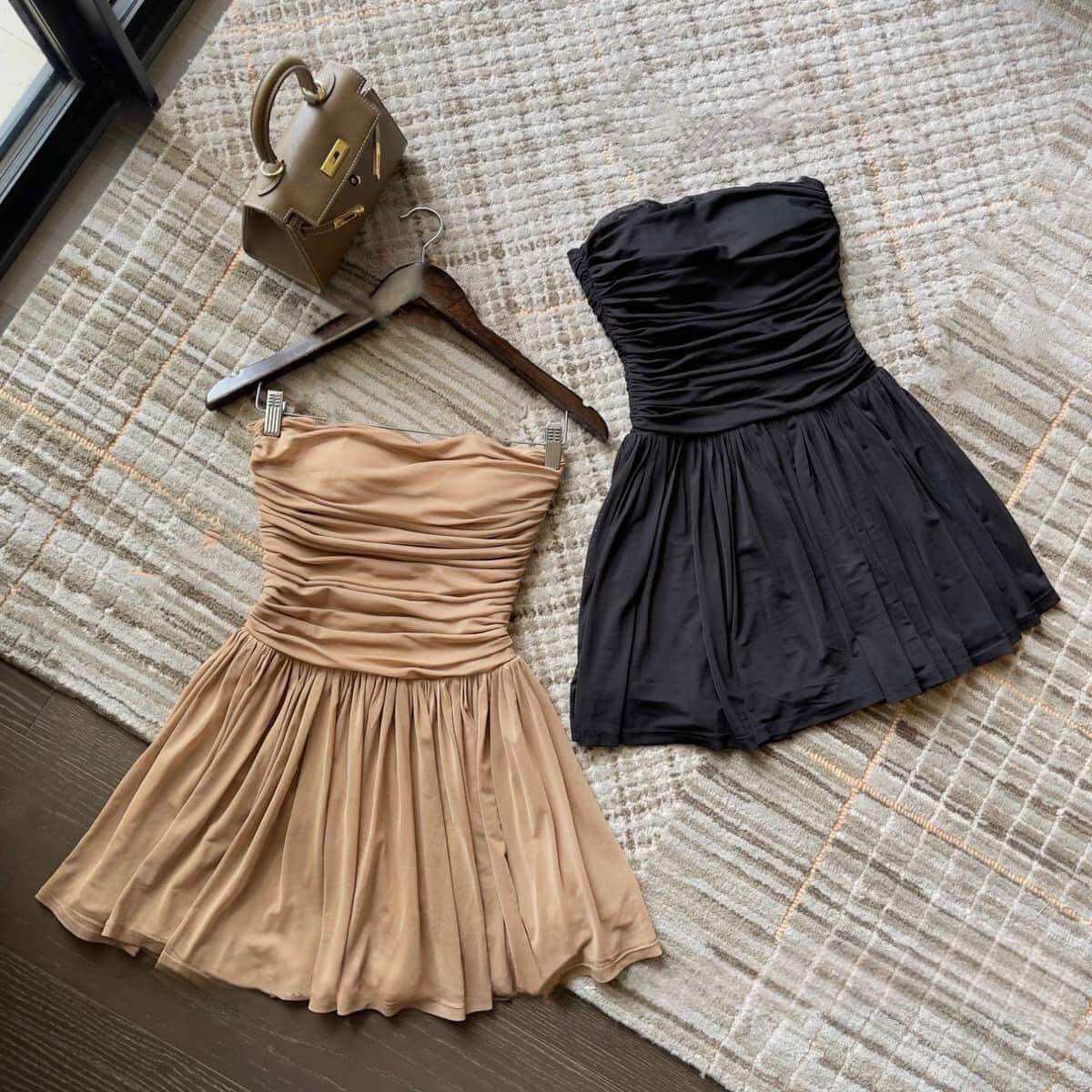 ĐẦM LỤA LƯỚI BODY CÚP NGỰC 2 LỚP SANG TRỌNG.