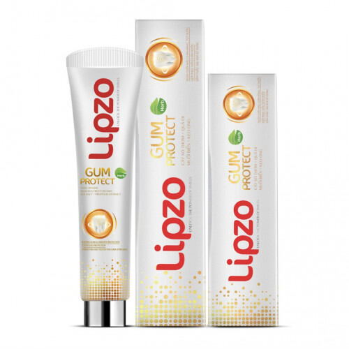 Combo 3 tuýp kem đánh răng lipzo gum protect 185g