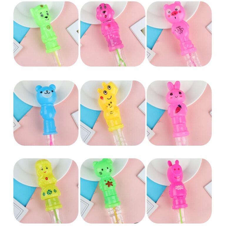Đồ chơi 2 ống thổi bong bóng dài 36cm