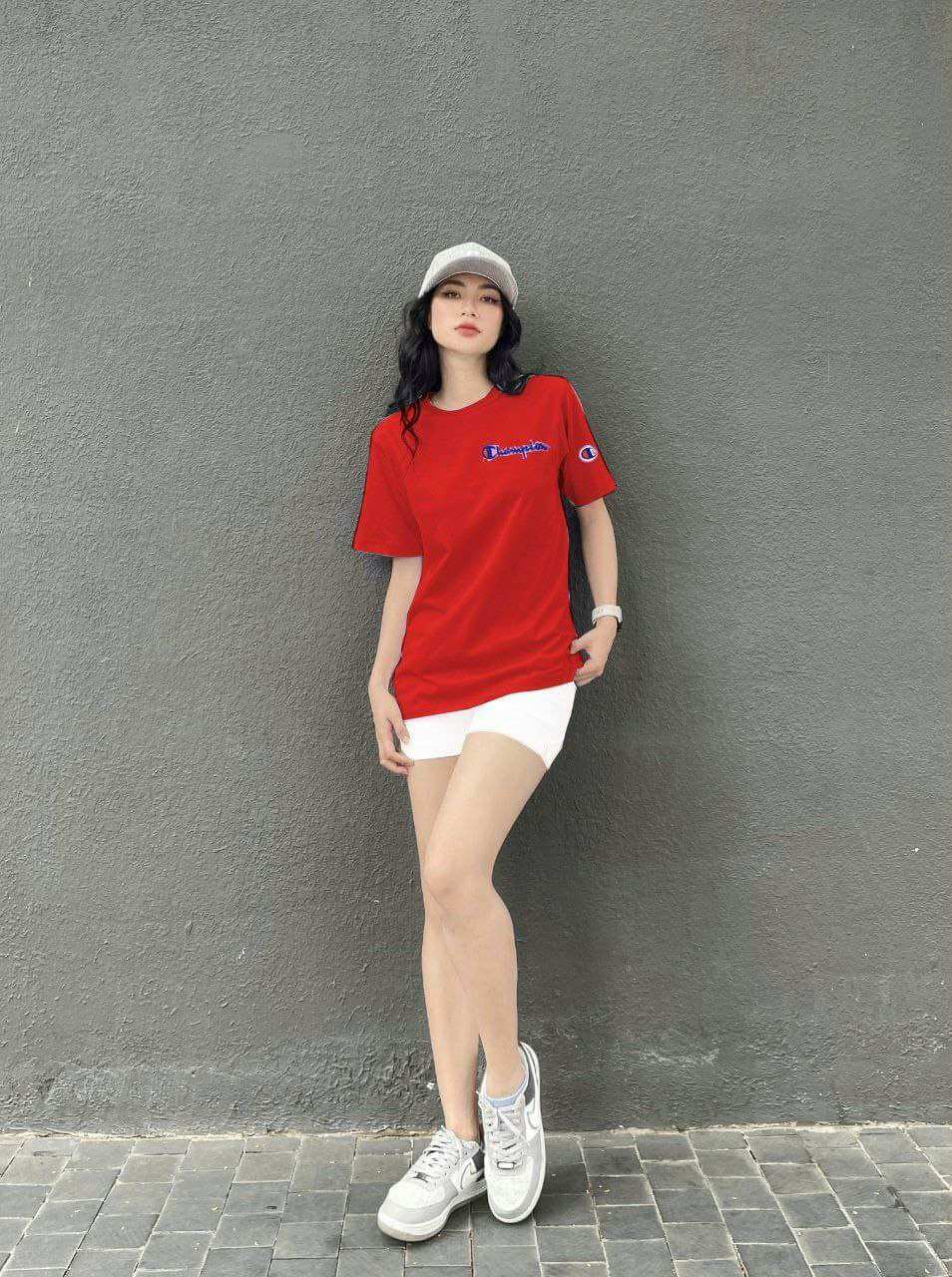BỘ SHORT COTTON THÊU LOGO CAO CẤP
