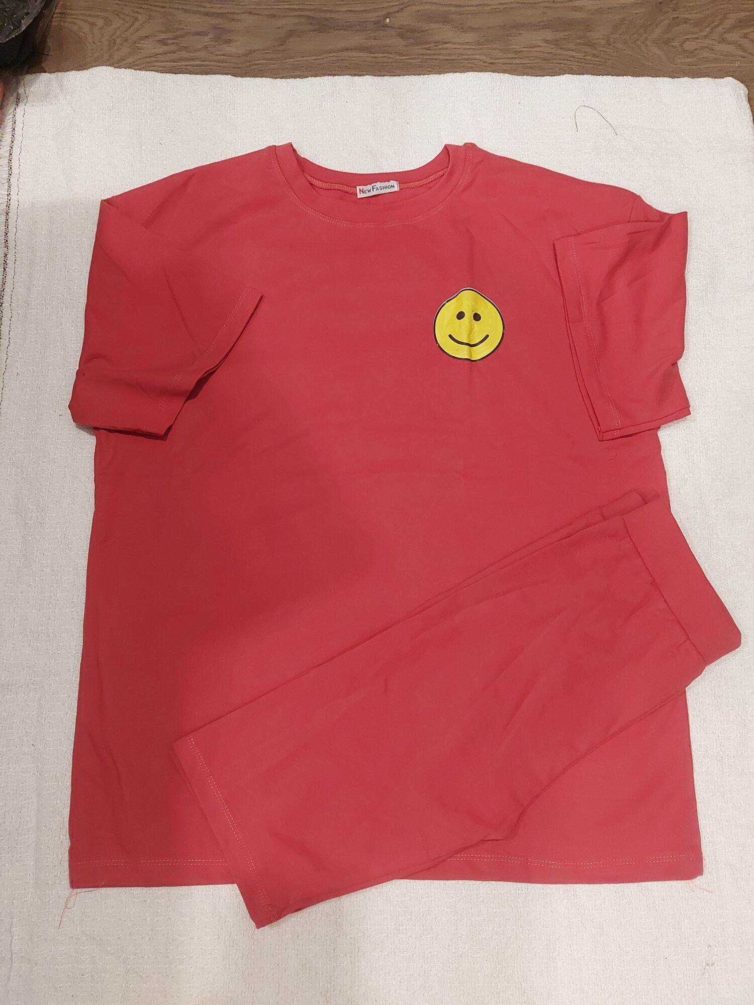 Set đồ bộ hình mặt cười sticker [size 45-60kg]