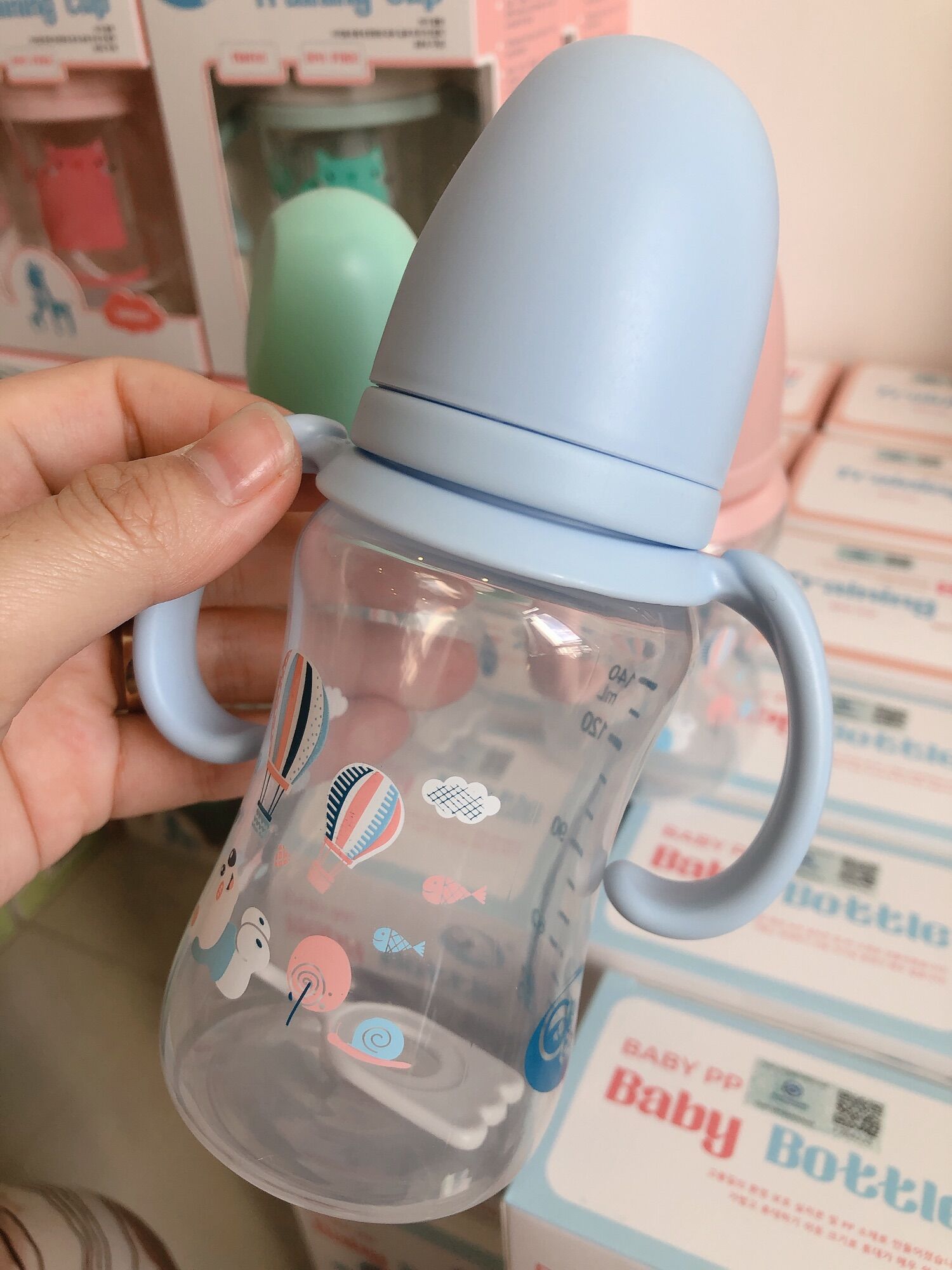 Bình sữa cổ hẹp GB Baby 140ml 240ml