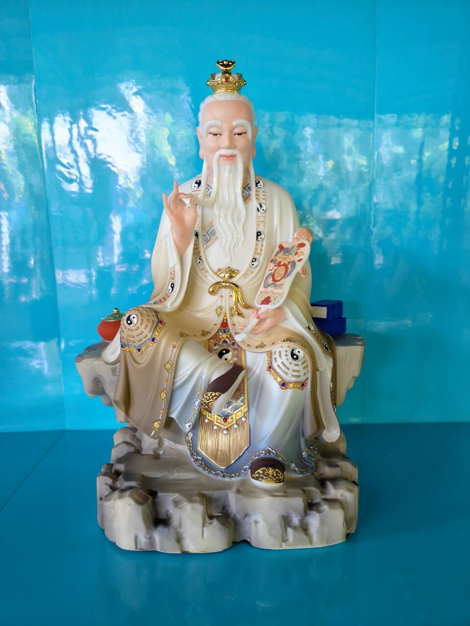 Tượng Thái Thượng Lão Quân cao 30cm