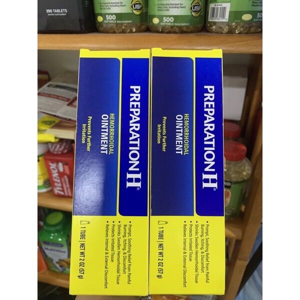 Kem bôi t.rĩ Preparation H Hemorrhoidal Ointment 57g tuýp