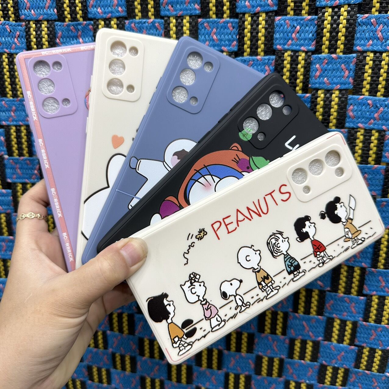 Case ốp lưng Samsung Note 20 dẻo nhiều hình siêu dễ thương bảo vệ camera