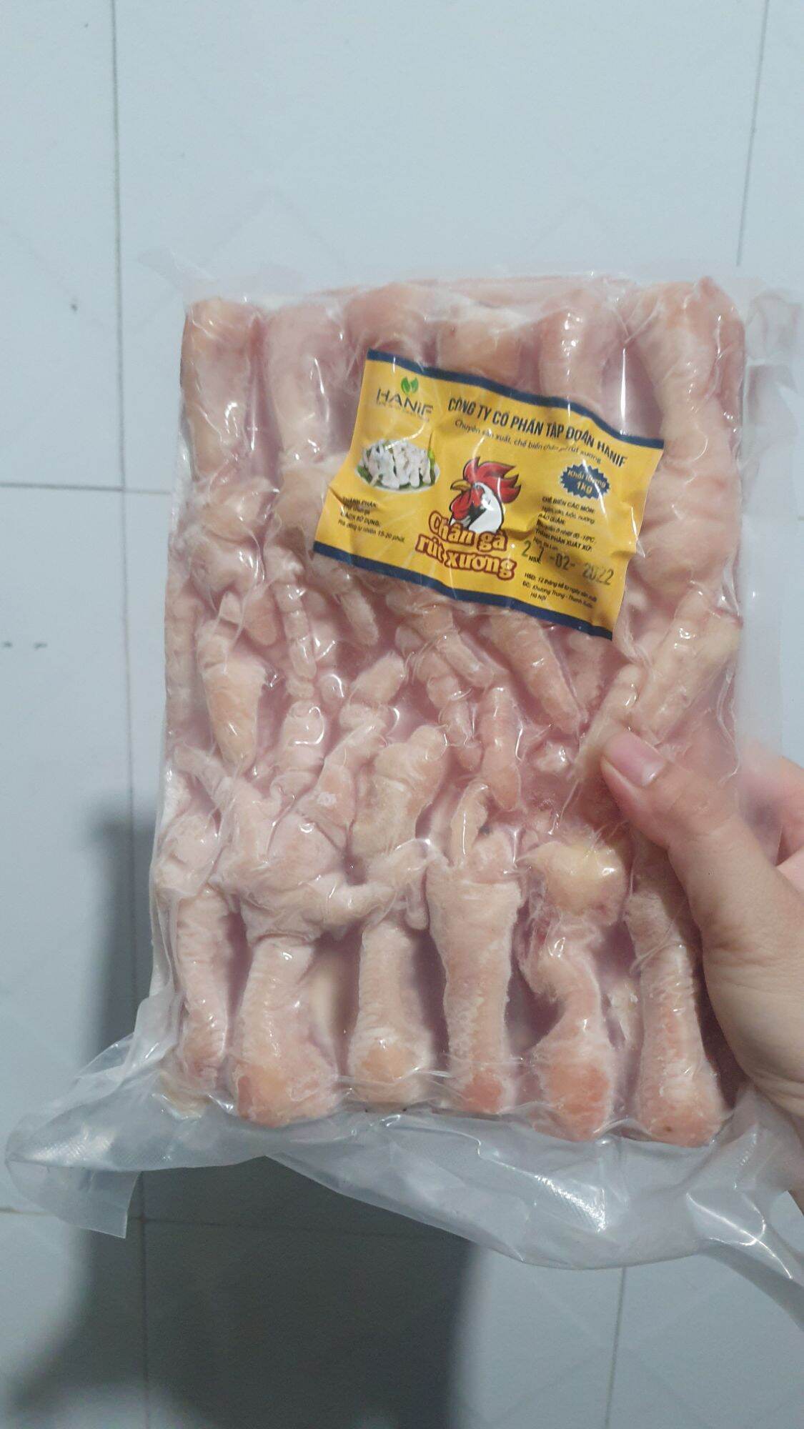 CHÂN GÀ RÚT XƯƠNG