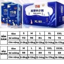 Tã/Bỉm Youli dán/quần đủ size