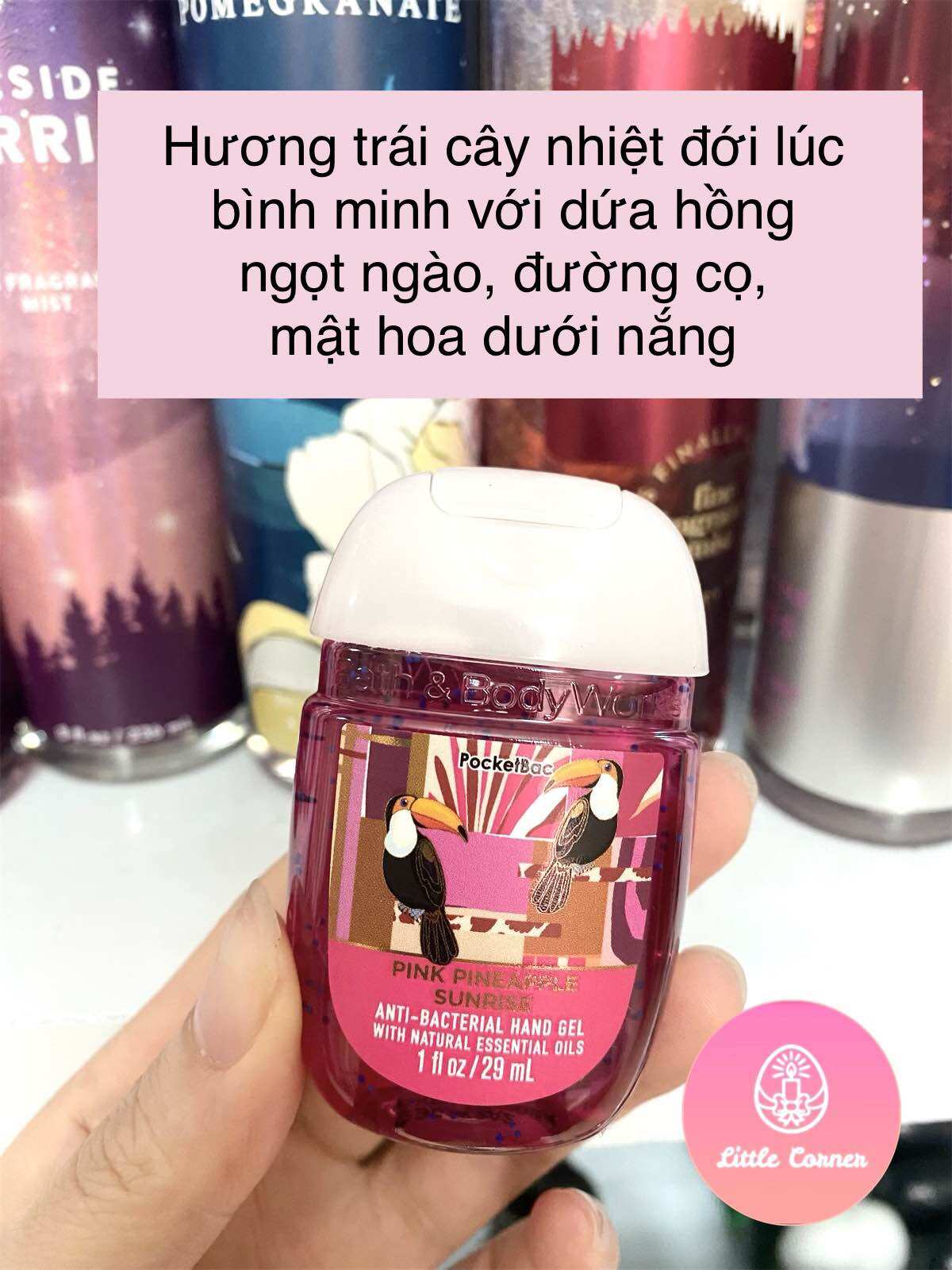 Gel rửa tay khô bath and body works bbw 29ml