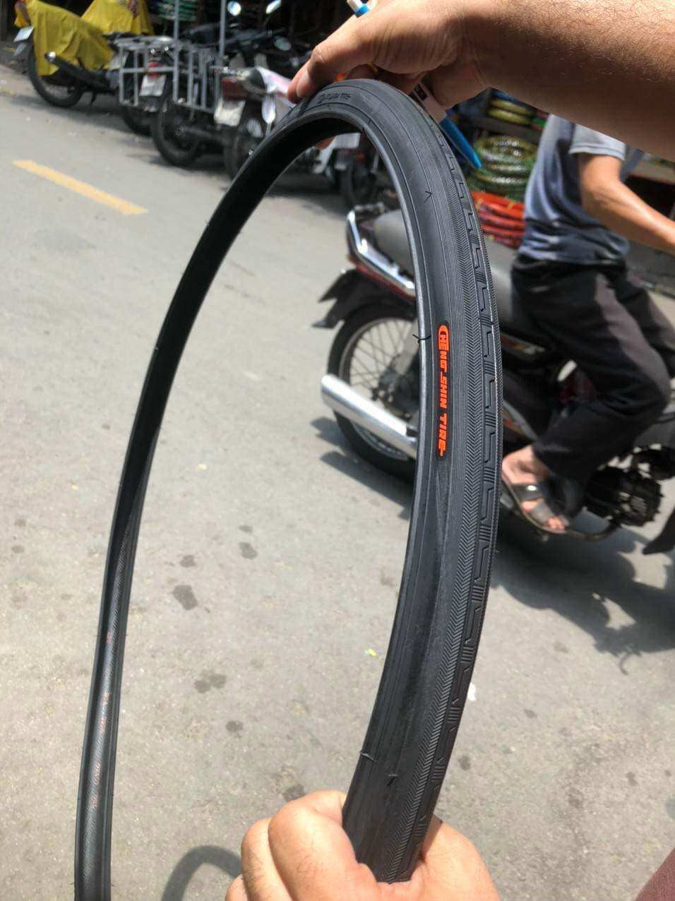 Vỏ ruột xe đạp 700x25c cheng shin tire
