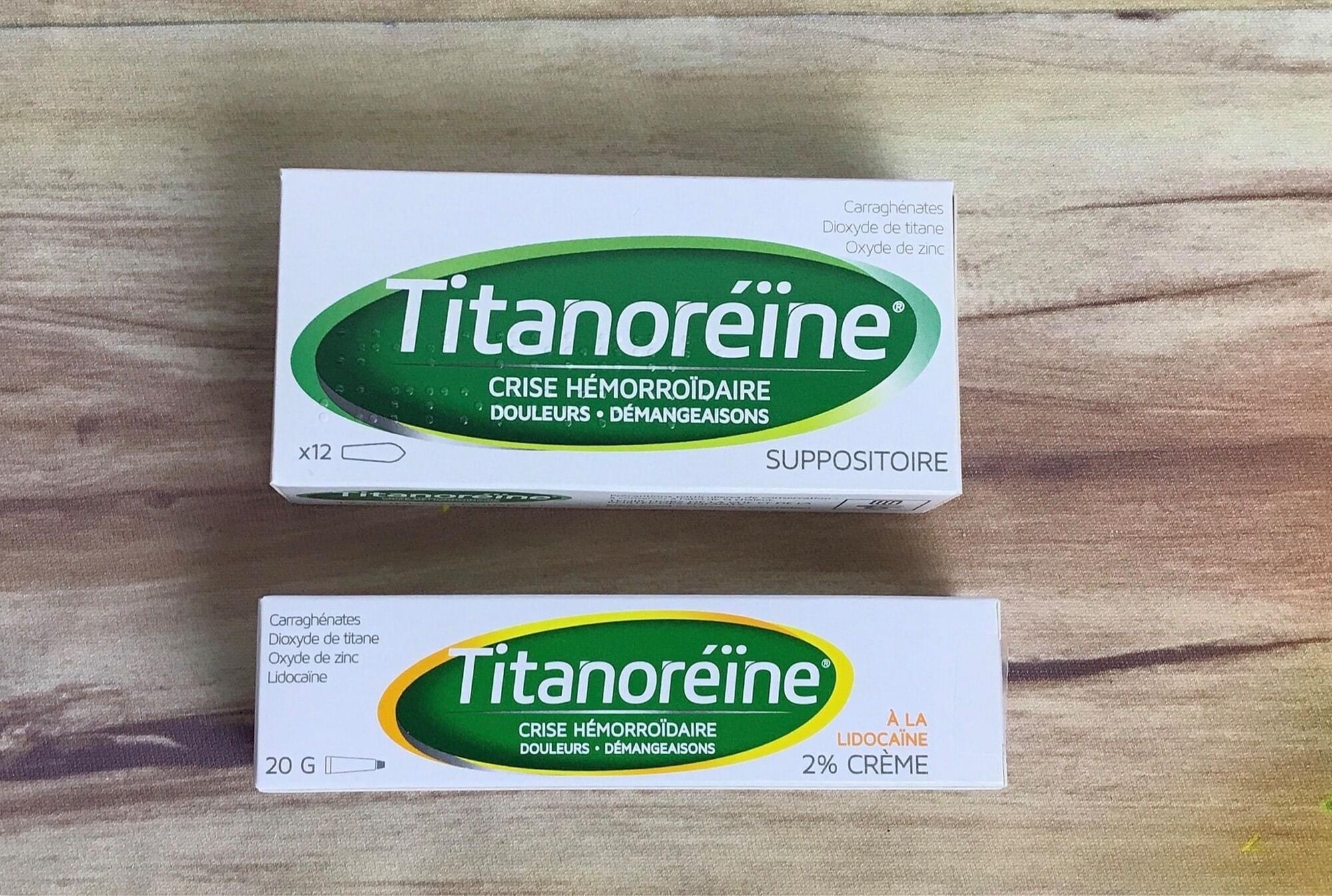Viên trĩ đặt hậu môn Titanoreine