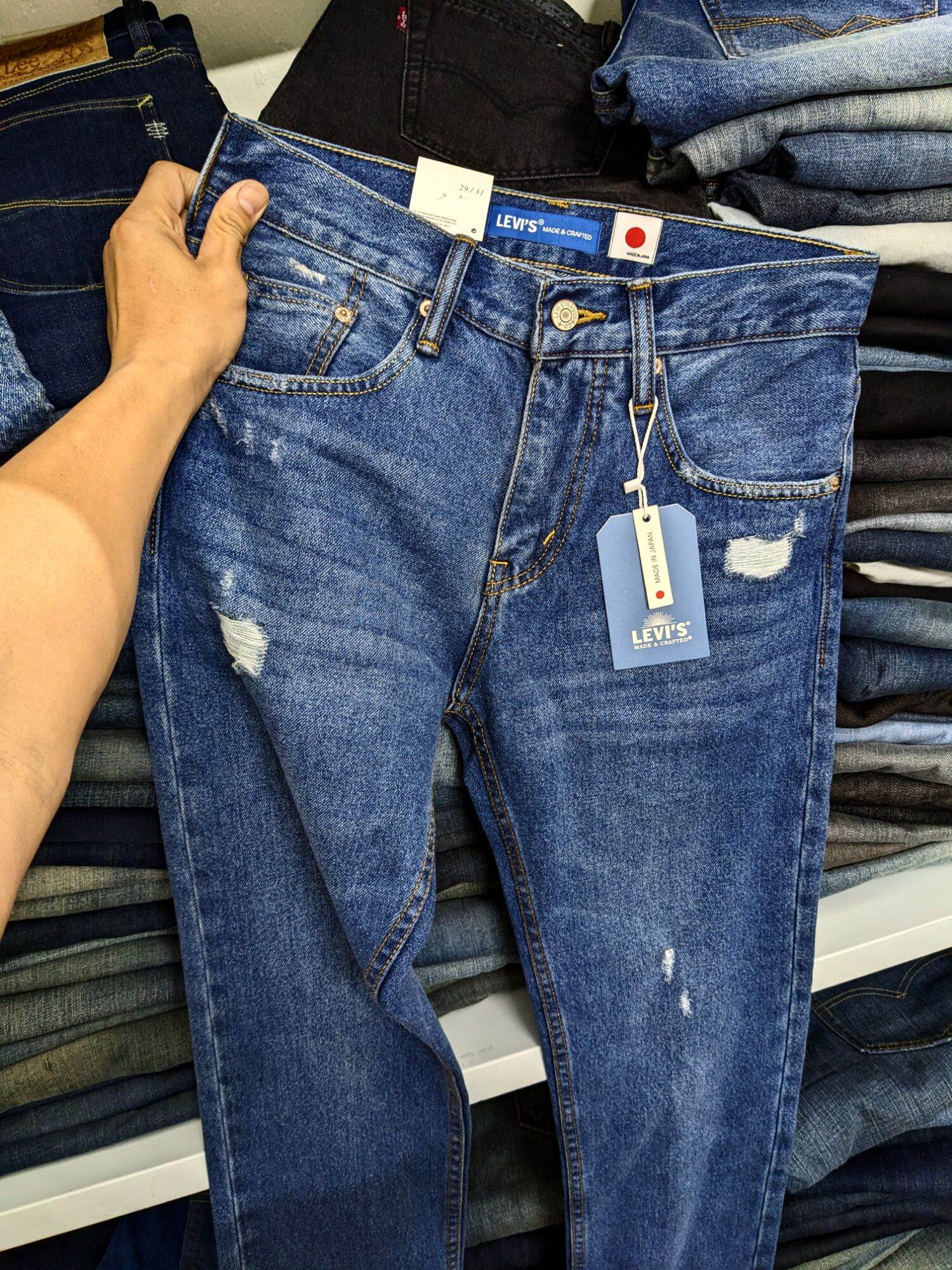 quần jean levis made in japan dòng limitted cực hiếm bao đẹp 