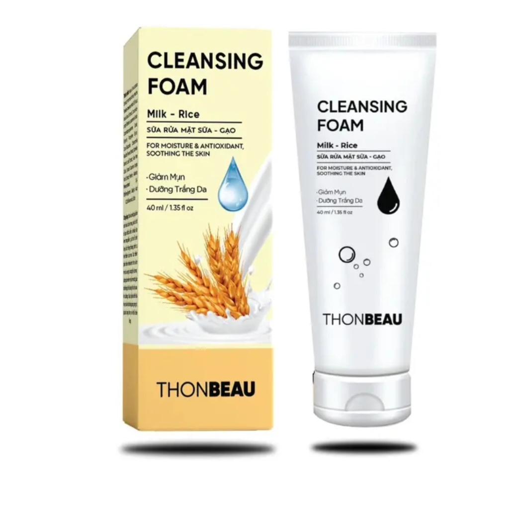 SỮA RỬA MẶT GẠO SỮA chai 100ml (tặng 1 sữa rửa mặt gạo 40ml)