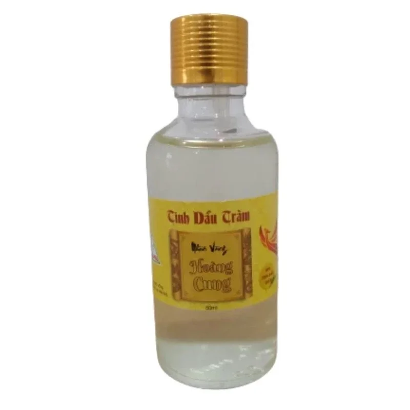 Tinh dầu tràm Nhãn Vàng an tâm chất lượng, 50ml nguyên chất, rất thơm