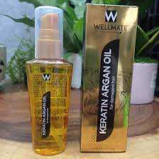 Tinh dầu phục hồi tóc wellmate keratin argan oil 100ml