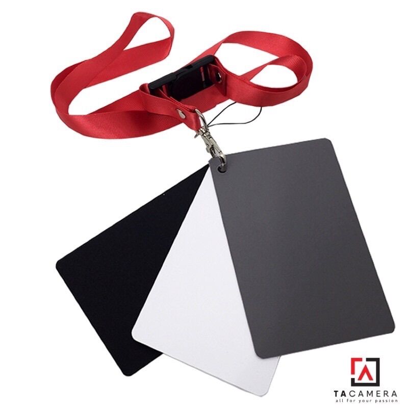 Thẻ cân bằng trắng - Grey Card