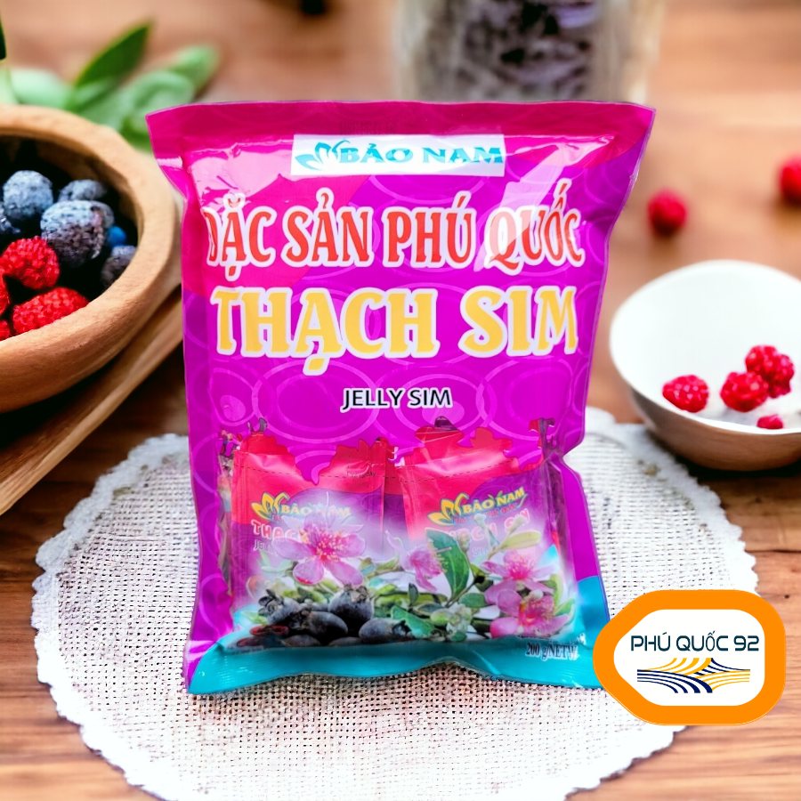 Thạch Rau Câu Sim Phú Quốc gói 200g